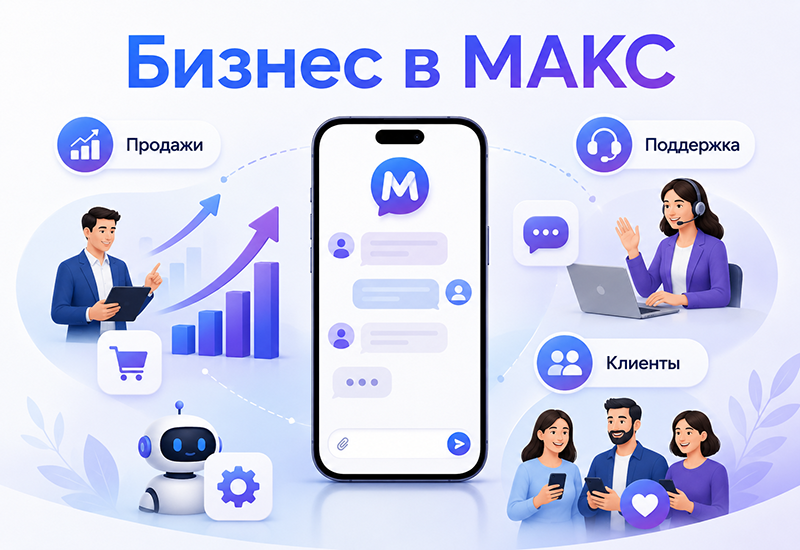 Почему бизнес работает в мессенджере МАКС