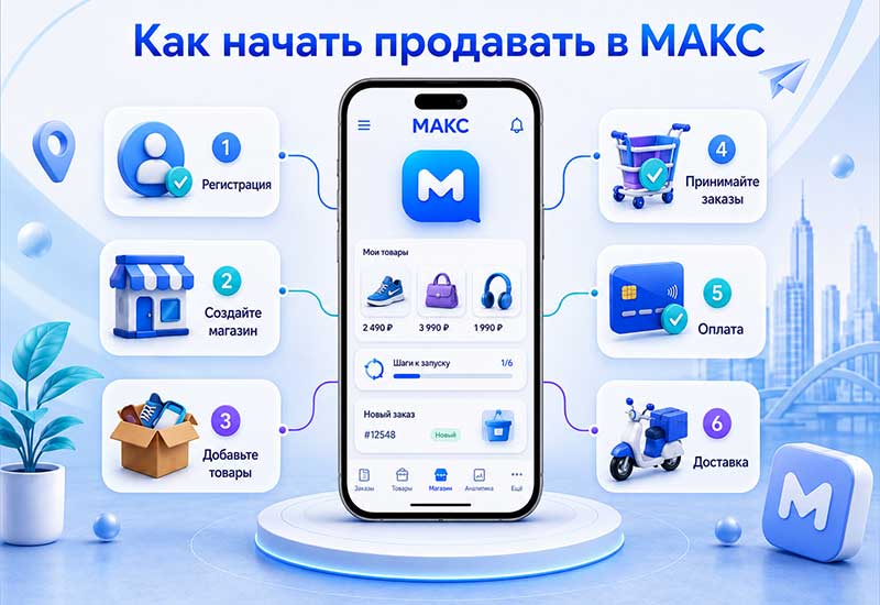Как настроить продажи в МАКС, первый запуск.