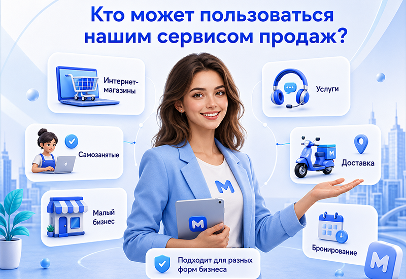 Кто может пользоваться нашим сервисом продаж?