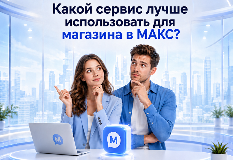 Какой сервис лучше использовать для магазина в МАКС?